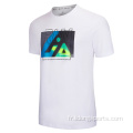 Impression de logo personnalisée T-shirt sport athlétique